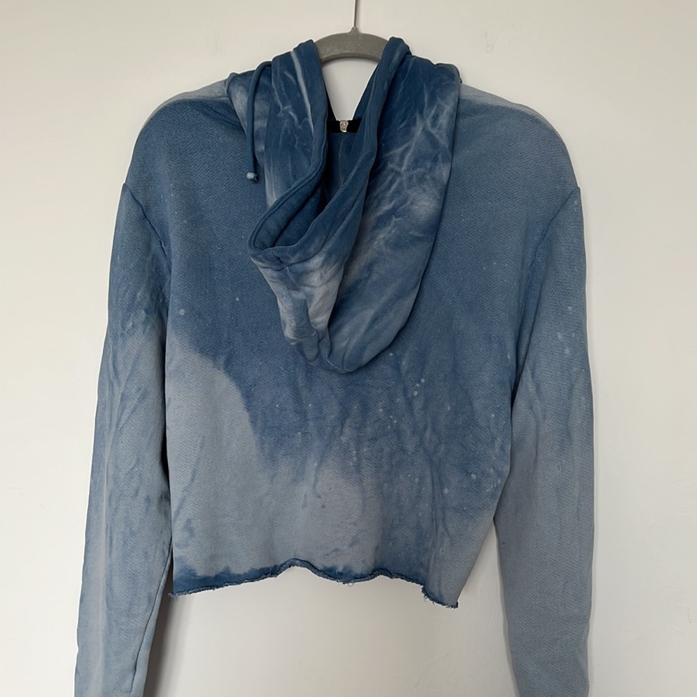 Cotton Citizen half zip crop hoodie - Picture 7 of 7